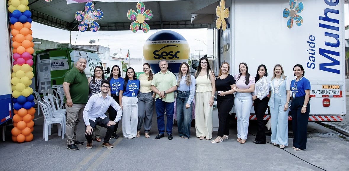 Prefeito Joãozinho destaca mutirão de saúde em parceria com o Sesc em Senador Rui Palmeira