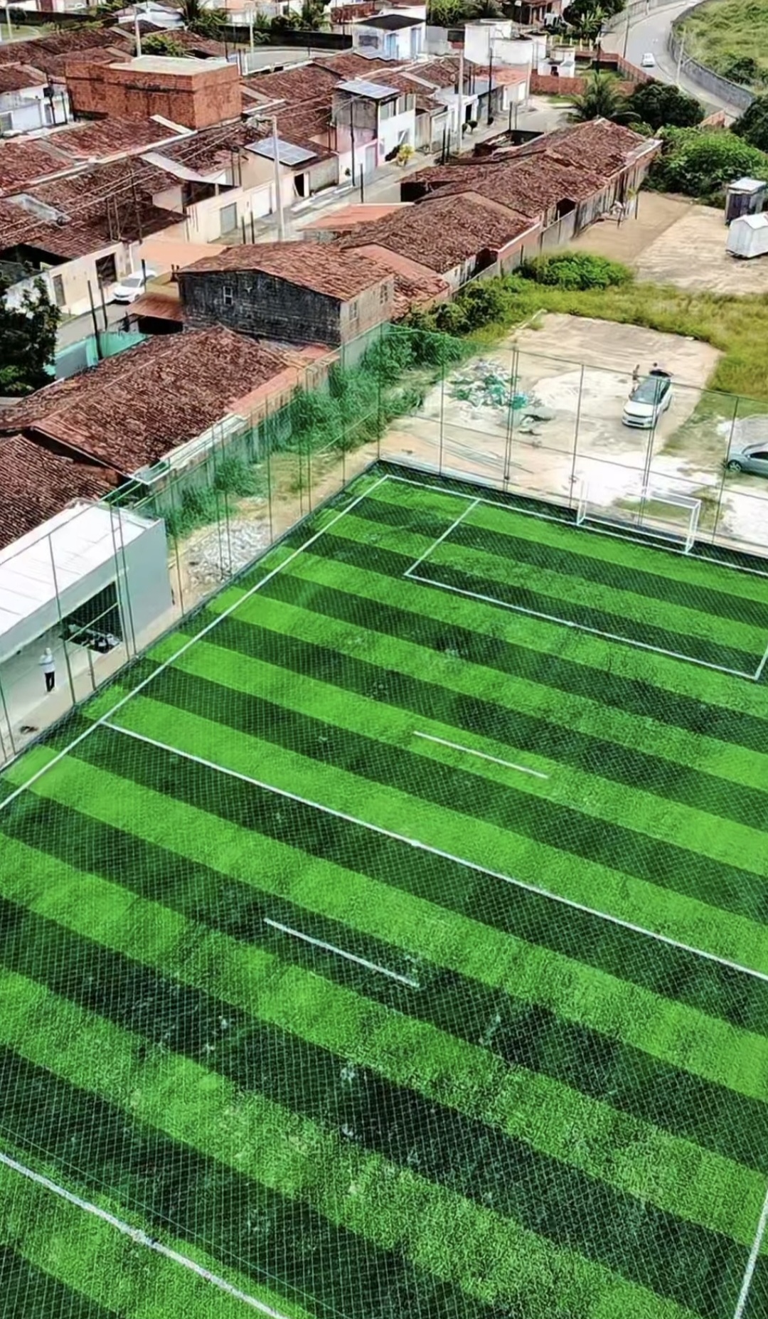 Secretário de Esporte visita Arena dos Recantos e destaca 90% de conclusão da obra em Satuba
