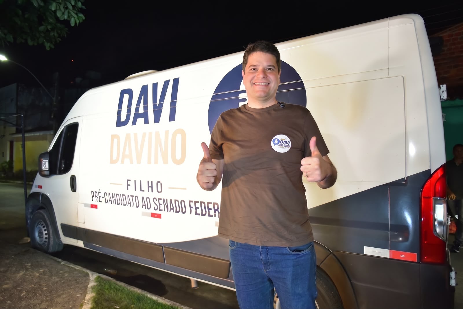 Davi Davino Filho destaca trajetória e diz que coragem não começou agora