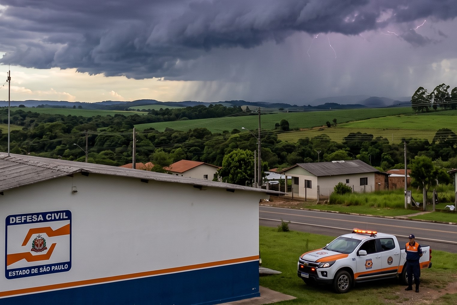DEFESA CIVIL DE SP ALERTA PARA MUDANÇA DE TEMPO NO ESTADO